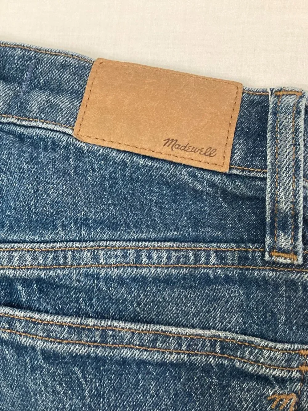 Madewell 9” The Perfect Vintage Jean Blue Jeans Size 23 Women's Preppy Denim - Picture 8 of 8